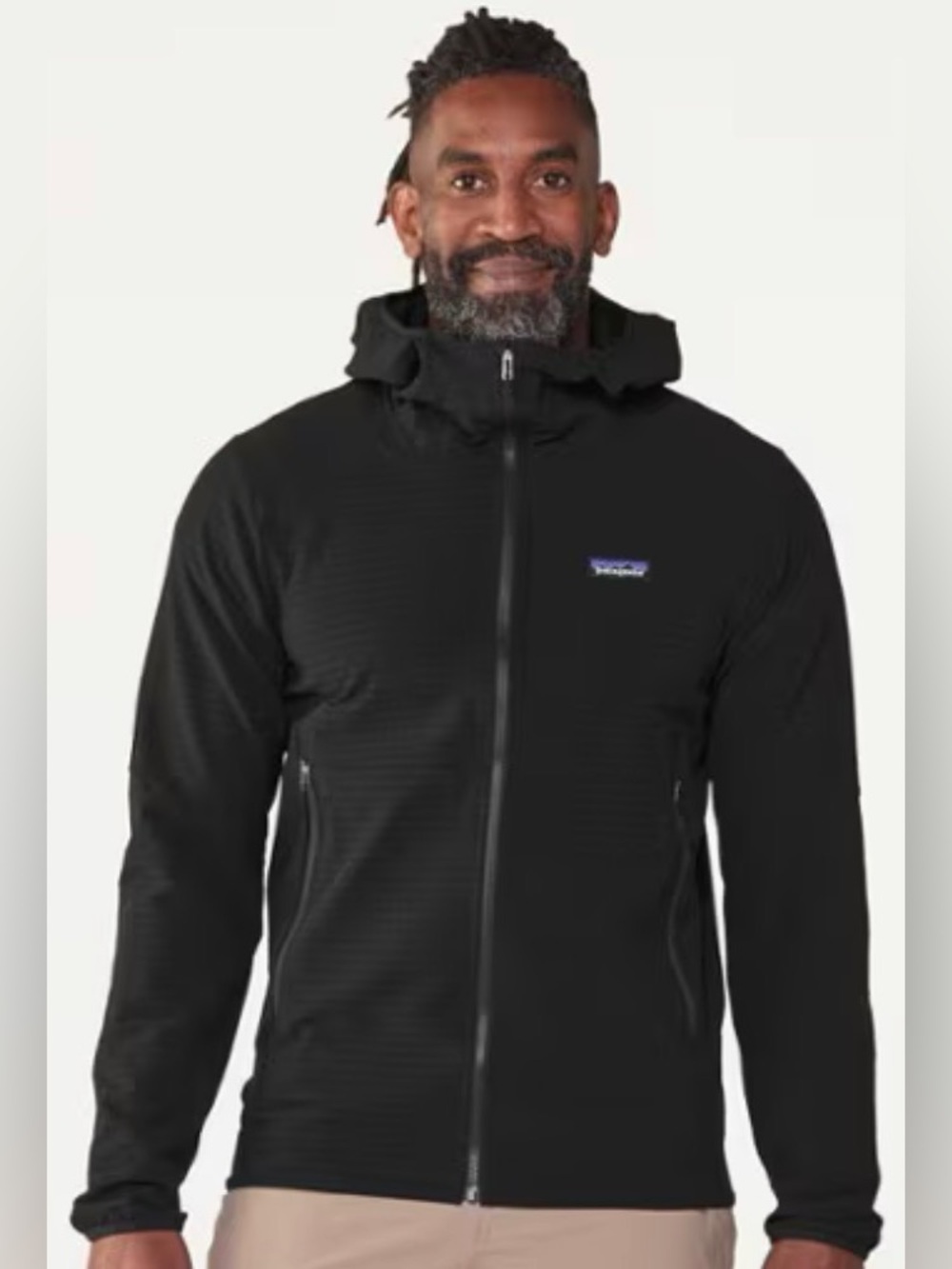 Patagonia R1 TechFace Hoody Jacket Men’s Size Large Black Brand New